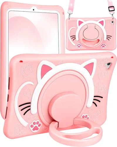 Miniatura 18 de Wazzasoft para iPad A16 Funda/Funda de 10ª Generación - Funda de Tablet de Silicona Suave para iPad 11 11 Pulgadas/10 10.9 Pulgadas Funda para Rosa