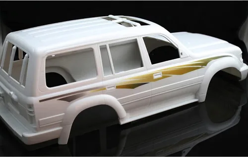 Miniatura 3 de Adhesivo para automóvil a control remoto, Land Cruiser LC80 ABS para montaje en el interior del cuerpo, portaequipajes en el techo, barra