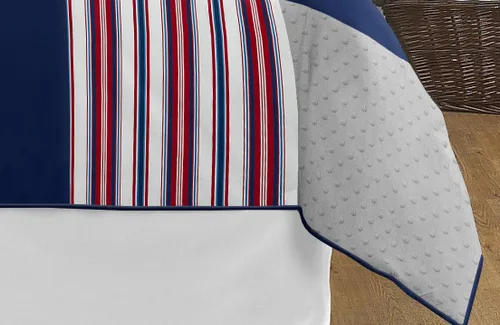 Miniatura 4 de Sweet Jojo Designs Juego de edredón individual de 2 piezas (deportes con parches de béisbol) para niños, ropa de cama para niños, ropa de cama