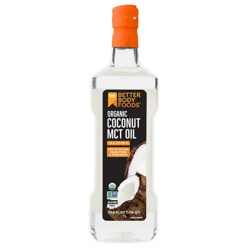 Miniatura 8 de BetterBody Foods Aceite orgánico MCT de coco – Aumenta la energía, apto para dieta cetogénica, C8 y C10, sin gluten, 16.9 oz (paquete de 2)