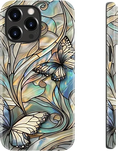 Miniatura 11 de LUHOURI Funda para iPhone 12 Mini, compatible con carga inalámbrica, doble capa, interior de silicona suave + carcasa exterior dura, bonito diseño