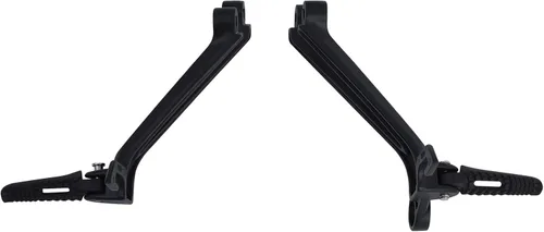Miniatura 9 de TCT-MOTORPARTS Estriberas de pie del pasajero trasero para Suzuki GSXR1000 GSX-R1000 2005-2006 Negro arena