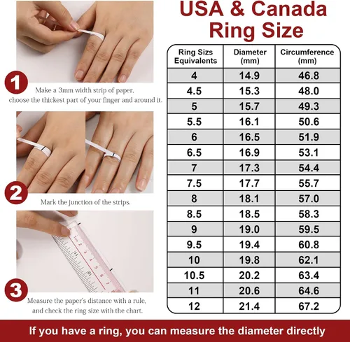 Miniatura 5 de FACETS JEWELS Anillo de boda VVS1 blanco completo de 0.50 quilates para mujeres y niñas, solitario simple corte redondo, regalo de San Valentín