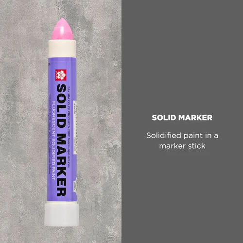 Miniatura 2 de Marcador de pintura solidificada Solid Marker de Sakura, de 14 a 392 grados Fahrenheit, Negro, 1