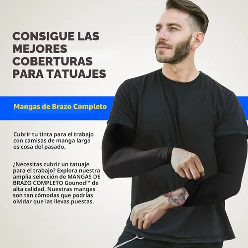 Miniatura 7 de GOUNOD Mangas de enfriamiento con protección solar para los brazos con orificios para el pulgar, jardinería, deportes al aire libre, entrenamiento