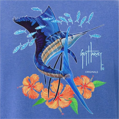 Miniatura 98 de Guy Harvey Camiseta de manga corta Threadcycled para hombre