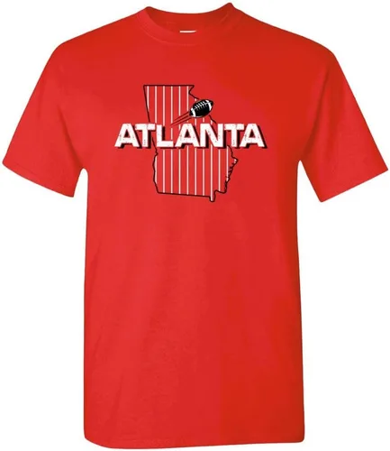Miniatura 66 de Xtreme Apparrel Camiseta para hombre Team Field Map para aficionados al fútbol Dallas - Camisa azul marino