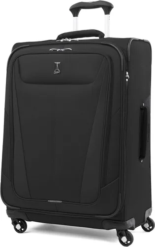 Miniatura 40 de Travelpro Maxlite 5 - Juego de 2 piezas de equipaje de mano de tela, expandibles con 4 ruedas giratorias, bolso blando para debajo del asiento, Negro