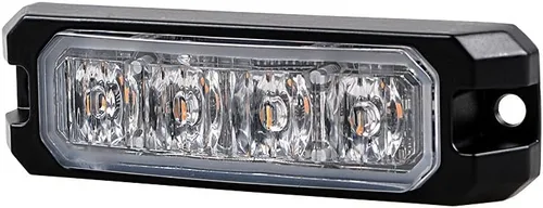 Miniatura 5 de CORP - Barra de luz estroboscópica intermitente con 4 LED, impermeable, SYNC, advertencia de emergencia, para coche, camión, 12V-24V