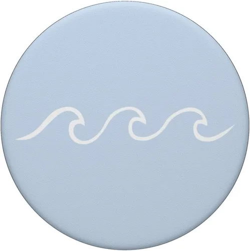 Miniatura 3 de Estéticamente agradable playa japonesa ola minimalista surf PopSockets Standard PopGrip