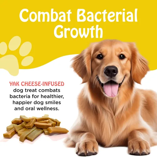 Miniatura 6 de PIMA - Masticables de queso canino, masticables naturales de yak para perros de 65 libras o menos, sin lactosa, de larga duración con proteínas