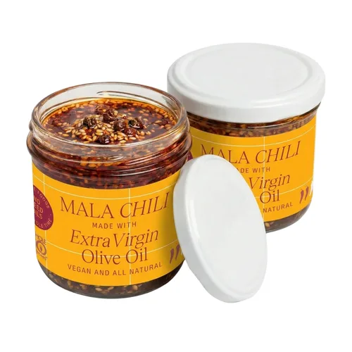 Miniatura 14 de Everiday Mala Chili - Aceite picante de granos de pimienta y anís estrellado de Sichuan Sin aceite de semilla, sin gluten y vegano para rociar