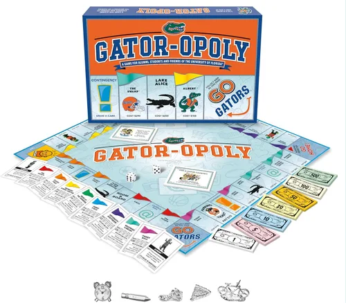 Miniatura 3 de Late for the Sky Universidad de Florida Gatoropoly Azul, Naranja