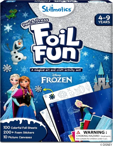 Miniatura 13 de Skillmatics Foil Fun - Mega pack de animales, arte sin desorden para niños, kits de manualidades y suministros, actividad creativa de bricolaje