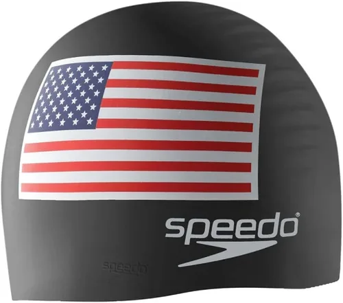 Miniatura 18 de Speedo - Gorro de natación, silicona Negro (Speedo Black)