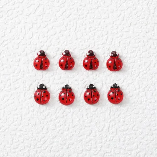 Miniatura 2 de Lindos dijes de resina para uñas de rinoceronte, 80 piezas de estrellas Y2K lindas gemas de uñas supremas