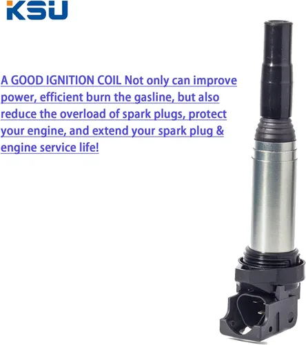 Miniatura 5 de KSU Compatible With 0221504470 Ignition Coil Pack for BMW 325i 325Ci 328i 330Ci 335i 525i 528i 530i 535i 545i 745Li X3 X5 M5 M6 Z4 12137594937