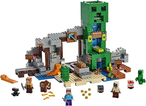 LEGO Minecraft The Creeper Mine 21155 Kit de construcción (834 piezas)