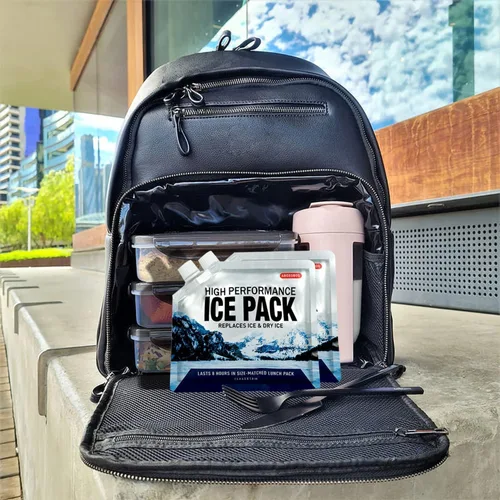 Miniatura 7 de Bolsas de hielo reutilizables para enfriadores, paquetes de congelador de gel de larga duración para bolsas más frías, lonchera, bolsa enfriadora
