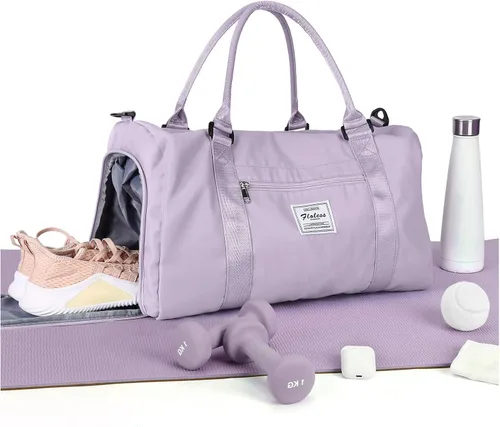 Bolsa de lona de viaje bolsas de fin de semana para mujeres y hombres bolsa de transporte durante la noche bolsa de hospital bolsa de gimnasio con