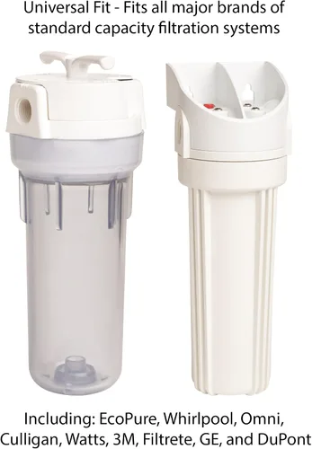 Miniatura 2 de EcoPure EPW2B - Filtro de repuesto para toda la casa, 2 unidades (paquete de 2), color blanco