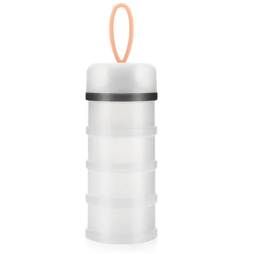 Miniatura 10 de Accmor 2 unidades de dispensador de fórmula para bebés para llevar, dispensador de fórmula apilable, contenedor de fórmula para llevar, contenedor