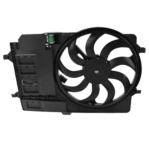 Miniatura 214 de TRQ Conjunto de ventilador de refrigeración del radiador CH3115205 compatible con Jeep Renegade 2019-2021