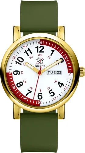 Miniatura 21 de Pulsometer Nurse Watch with Secondhand – Scrub Matching Band Colors for Medical Professionals – Super Easy to Read Dial w/Day and Date Indicator