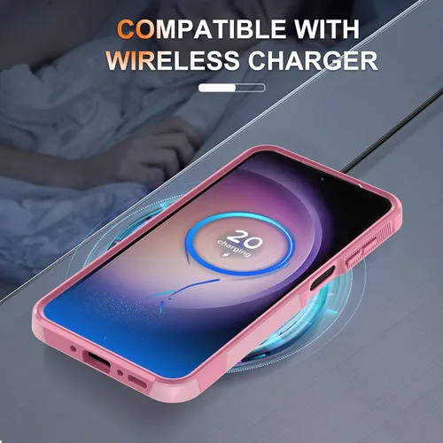 Miniatura 8 de Funda para Samsung Galaxy A26, de cuerpo completo, resistente de servicio pesado, a prueba de golpes, funda protectora para teléfono con correa