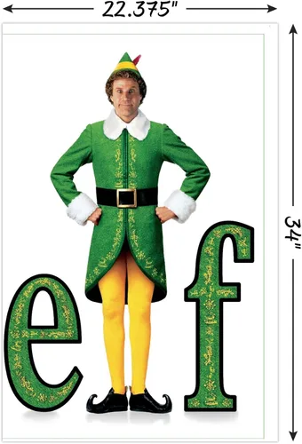 Miniatura 3 de Trends International Elf - Póster de pared de una hoja, 22.375 x 34 pulgadas, versión sin marco