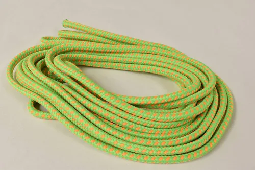 Miniatura 2 de Blacklight Bicolor GloLine - Cuerda luminiscente (verde-naranja claro, 25 pies)