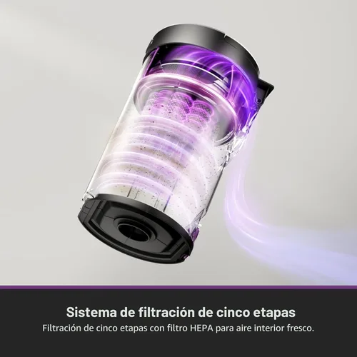 Miniatura 6 de Eureka E20 Evo Plus Robot Aspirador y Fregona, Aspirador Robot Limpiador de 10,000 Pa de Succión, Sin Bolsa, Estación de Vaciado Automático, Cepillo