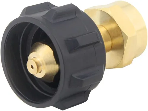Miniatura 5 de Hooshing Adaptador de Recarga de Propano para Tanques de Propano de 1 lb Válvula Reguladora QCC1 Compatible con Tanque de Propano QCC1/Tipo1