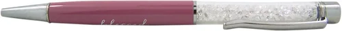 Miniatura 3 de Crystal Pen Blessed is She Who Has Believed Crystal Bolígrafo de 5 1/2 pulgadas