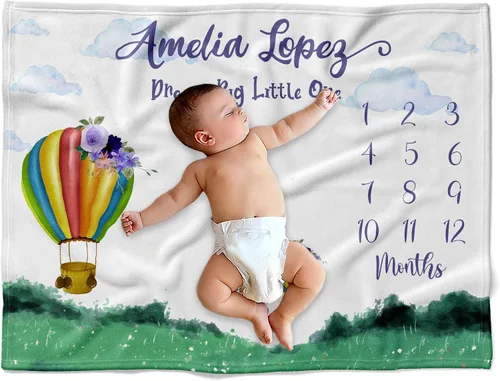 Miniatura 28 de Manta de bebé de avión personalizada, manta de bebé con nombre, manta de bebé con nombre, manta de bebé niño, manta de bebé con monograma, manta