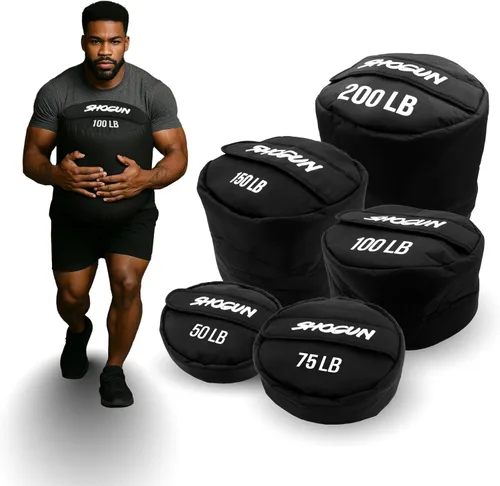 Shogun Sacos de Arena para Entrenar – Saco de Arena de Entrenamiento Resistente para Entrenamiento con Pesas, Entrenamiento Cruzado, Strongman,