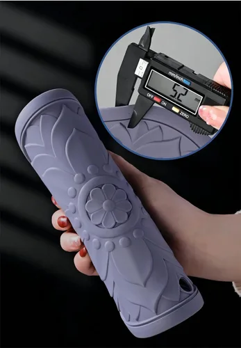 Miniatura 3 de Salvamanteles de silicona gris para platos calientes, ollas y sartenes, almohadillas calientes redondas para cocina, alfombrilla de silicona