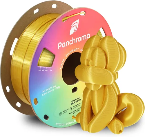 Miniatura 50 de Panchroma - Filamento de impresión 3D de ácido poliláctico (PLA) en degradado de Halloween, naranja, amarillo y magenta, 0.069 in, carrete de 2.2