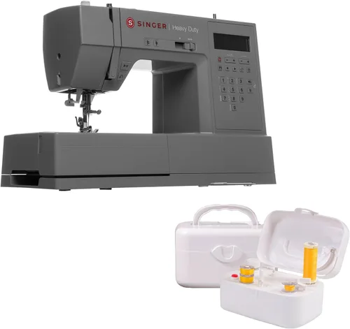 Miniatura 14 de SINGER Máquina de coser computarizada resistente 6700C con kit de accesorios Motor fuerte con potencia de perforación mejorada, 411 aplicaciones