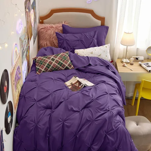 Miniatura 85 de Bedsure - Juego de edredón tamaño matrimonial verde azulado - Juego de ropa de cama tamaño matrimonial en una bolsa de 7 piezas, juego de cama 14
