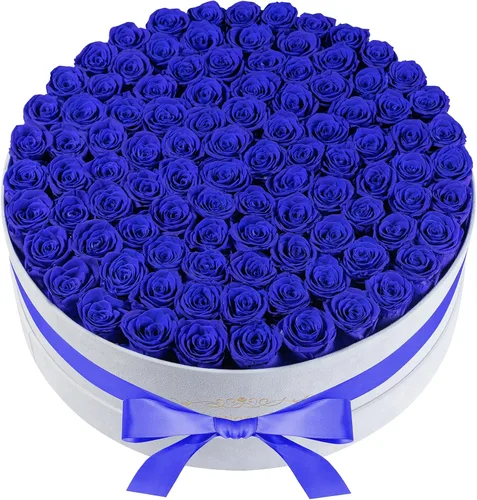 Miniatura 7 de Perfectione Roses 27 Rosas en una Caja, Rosa del Día de la Madre, Flores Preservadas para Ella, Flores para Entrega, Regalos de Cumpleaños
