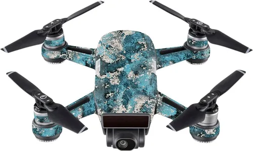 Miniatura 27 de MightySkins Skin compatible con DJI Spark Mini - Camuflaje rojo Funda protectora de vinilo duradera y única Fácil de aplicar, quitar y cambiar