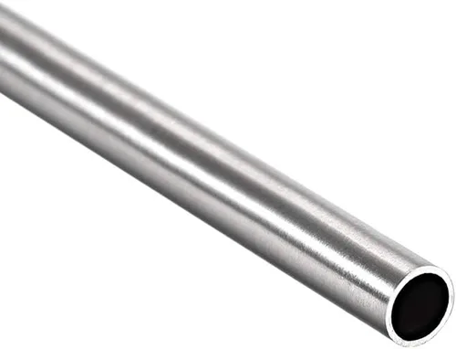 Miniatura 3 de uxcell Tubo redondo de acero inoxidable 304 0.197 in OD 0.016 in espesor de pared 9.843 in longitud tubo recto sin costura 2 piezas