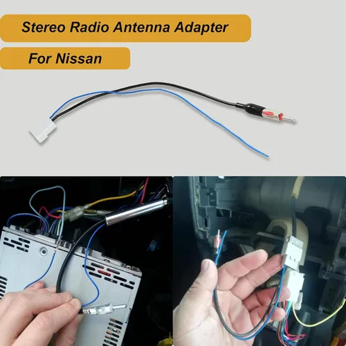 Miniatura 6 de RED WOLF Adaptador de antena de radio estéreo para Nissan Frontier/Pathfinder/Titan 2008-2020, Infinit QX60/G37 2010-2014