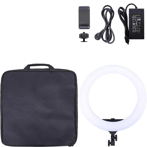 Miniatura 7 de Dracast Halo - Anillo bicolor de 180 luces LED, negro (DRRNG180B)