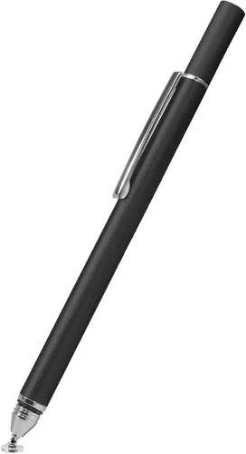 BoxWave Lápiz óptico compatible con Nintendo Switch Lite, lápiz capacitivo FineTouch, lápiz capacitivo súper preciso, color negro azabache