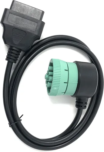 Miniatura 7 de Cable divisor OBD2 en Y, adaptador macho de 16 pines a hembra doble, cable resistente de 24 AWG, conexión de dispositivo doble, enchufe de ángulo