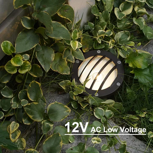 Miniatura 5 de GOODSMANN Luces LED de bajo voltaje para paisaje, 4 W, 12 V, 200 lúmenes, blanco cálido con conector de cable para terraza, escalón, jardín