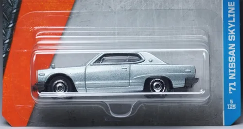 Miniatura 2 de Matchbox 2016 MBX Adventure City '71 Nissan Skyline 2000 GTX 5/125, plateado
