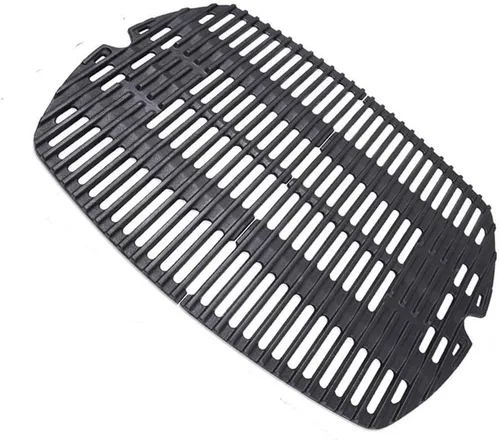 Miniatura 10 de Uniflasy 7644 Rejillas de cocción de hierro fundido para Weber Q100, Q1000, Q120, Q1200, Q1400, 516001, 516002, 50060001, 51010001, 51060001, Baby Q